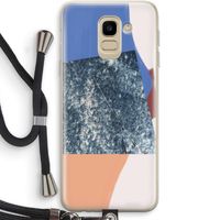 Billy: Samsung Galaxy J6 (2018) Transparant Hoesje met koord
