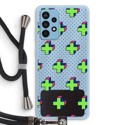 8-bit N°10: Samsung Galaxy A52 Transparant Hoesje met koord