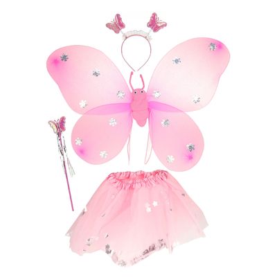Toi-Toys friends verkleedset vlinderfee met vleugels