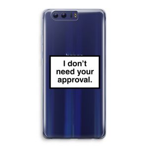 Don't need approval: Honor 9 Transparant Hoesje