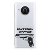 Nokia X10 | X20 Silicone-hoesje Pistol DTMP