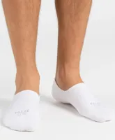 FALKE 3-paar Step High - heren footies met anti slip - Kousenvoetjes die niet afzakken - Sokken voor in loafers katoen