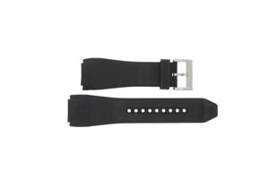 Horlogeband Zodiac ZO8505 / ZO8506 Rubber Zwart 28mm