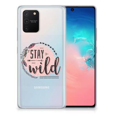 Samsung Galaxy S10 Lite Telefoonhoesje met Naam Boho Stay Wild Samsung Galaxy S10 Lite Telefoonhoesje met Naam Boho Stay Wild
