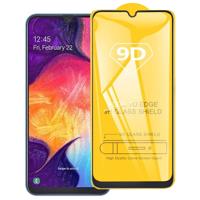 Voor Galaxy A50s 9D volledige lijm volledig scherm gehard glas film