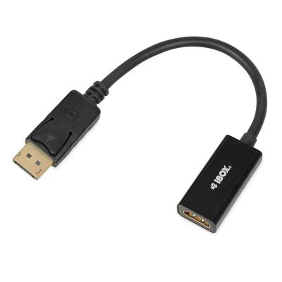 iBox IADP4K Display Port naar HDMI-kabeladapter