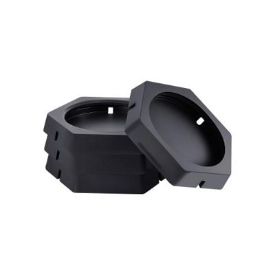 VEVOR 4 x RV-nivelleringspads 2300 kg aanhangwagen-krikpads voor 254 mm ronde voeten