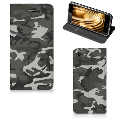 iPhone 7 | 8 | SE (2020) | SE (2022) | Hoesje met Magneet | Army Light