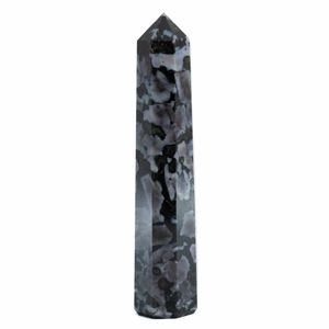 Edelsteen Obelisk Punt Indigo Gabbro - 100-120 mm