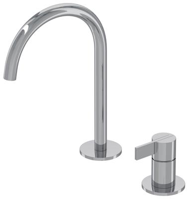 Wastafelkraan IVY Pact Coldstart 2-gats Chroom IVY