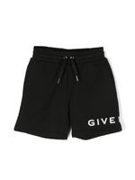 Givenchy Kids short à logo 4G imprimé - Noir - thumbnail