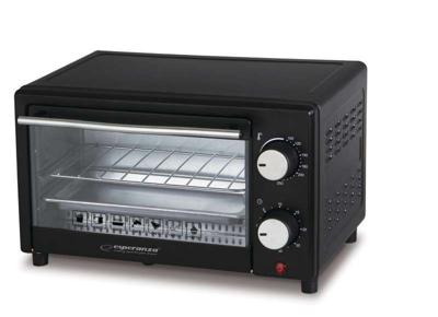 Esperanza EKO007 Mini Oven 10 l 900 W Zwart
