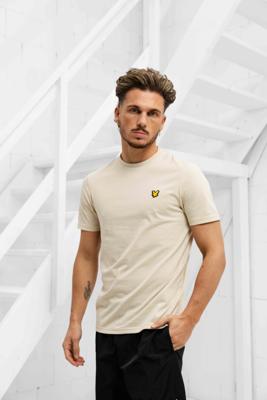 Lyle & Scott SS Martin T-Shirt Heren Beige - Maat S - Kleur: Beige | Soccerfanshop