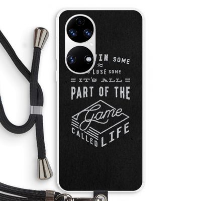 Life: Huawei P50 Transparant Hoesje met koord