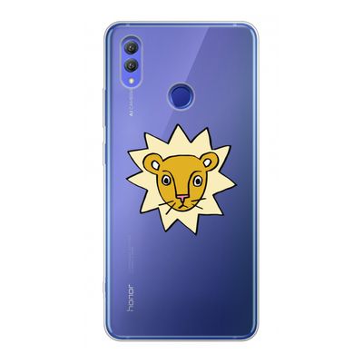 Kleine leeuw: Honor Note 10 Transparant Hoesje