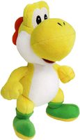Super Mario - Standing Yoshi Pluche (Geel)