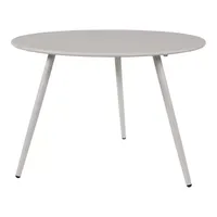 Bijzet Tuintafel Rond Ø60cm - Wit Bijzet Tuintafel Rond Ø60cm - Wit