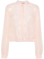 TWINSET blouse en dentelle - Tons neutres