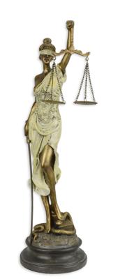EEN HARSBEELDJE VAN LADY JUSTICE