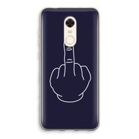 F**k U: Xiaomi Redmi 5 Transparant Hoesje