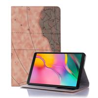 Kaart textuur horizontale Flip lederen case voor Galaxy tab A 8 (2019) P200/P205 met houder & kaartsleuven & portemonnee willekeurige textuur leveri