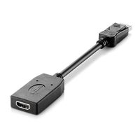 HP DisplayPort to HDMI Adapter 0,2 m HP DisplayPort Zwart - thumbnail