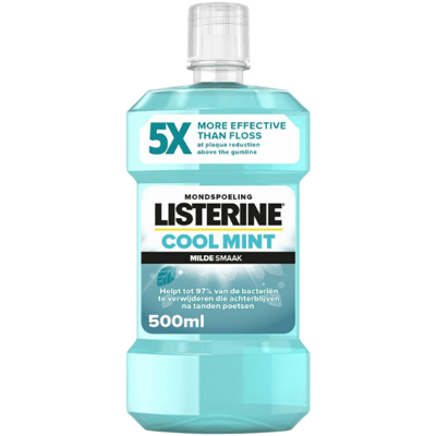 Listerine Cool Mint Milde Smaak Mondwater - 500 ml