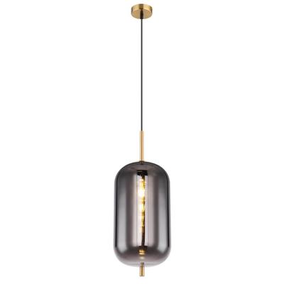 Globo Gouden hanglampBlacky I enkel Ø 22cm - 15345H2MM