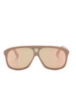 Chloé Eyewear lunettes de soleil à monture oversize - Tons neutres