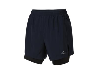 CRIVIT Korte heren sportbroek (Marineblauw, XL)