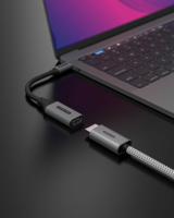 Sitecom AD-1001 tussenstuk voor kabels HDMI-A USB-C Zwart, Grijs - thumbnail