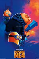 Poster Minions Despicable Me 4 61x91,5cm Poster Minions Despicable Me 4 61x91,5cm