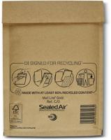 Mail Lite luchtkussenenveloppen, goud, C/0, 150 x 210 mm, doos van 200 stuks
