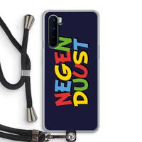 90's One: OnePlus Nord Transparant Hoesje met koord