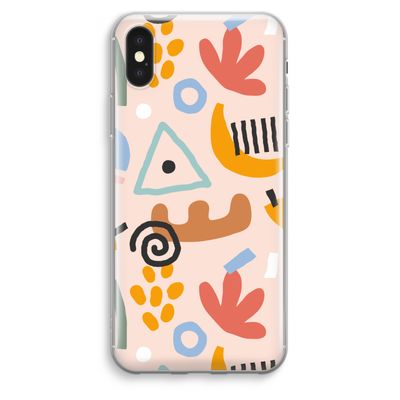 Abstract: iPhone XS Max Transparant Hoesje