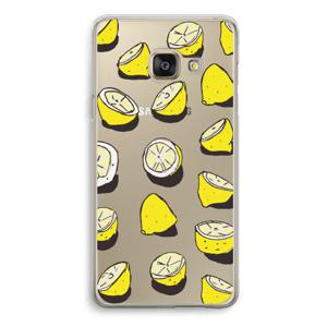 When Life Gives You Lemons...: Samsung Galaxy A3 (2016) Transparant Hoesje