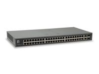 LevelOne FGU-5021 Fast Ethernet (10/100) Grijs netwerk-switch - thumbnail