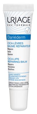 Uriage Bariéderm Cica-Levres Baume Reprateur Lippenbalsem Beschadigde Lippen 15 ml Uriage Bariéderm Cica-Levres Baume Reprateur Lippenbalsem Beschadigde Lippen 15 ml