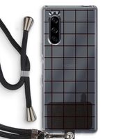 Rooster: Sony Xperia 5 Transparant Hoesje met koord