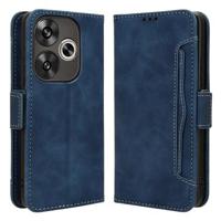 Xiaomi Redmi Turbo 3, Poco F6 Cardholder Series Portemonnee Hoesje - Blauw