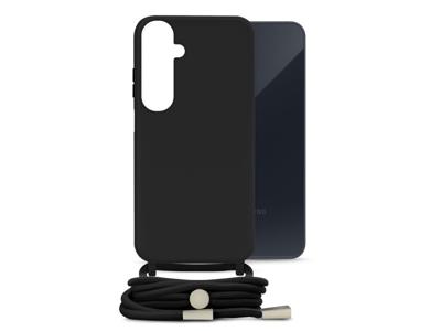 Mobilize Mobilize Lanyard Gelly Case for Samsung Galaxy A35 5G Black