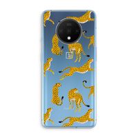 Luipaard: OnePlus 7T Transparant Hoesje