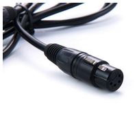 Rolux 4-Pins XLR Female met 4 Pins Male Connector RL-C7