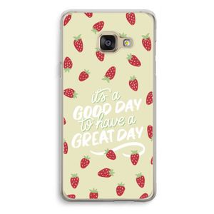 Don't forget to have a great day: Samsung Galaxy A3 (2016) Transparant Hoesje