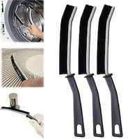 2 stuks/3 stuks spleetreinigingsborstel met harde haren, groutreiniger schrobborstel diepe tegelvoegen, spleetintervalreinigingsborstelgereedschap, rondom schoonmaakgereedschap, stijve, schuine miniinthebox