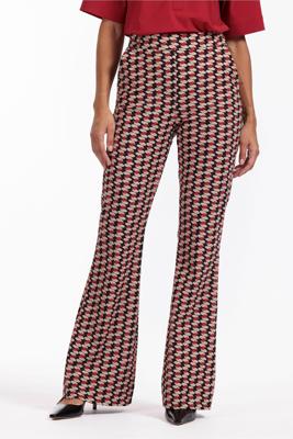 Studio Anneloes Noa Graphic Flair Trousers 12470 Flared 9997 Multi Color