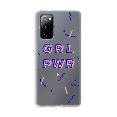 GRL PWR: Samsung Galaxy S20 FE / S20 FE 5G Transparant Hoesje