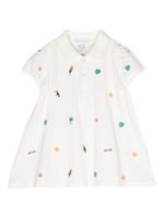 POLO RALPH LAUREN KIDS robe-polo à broderies - Blanc - thumbnail