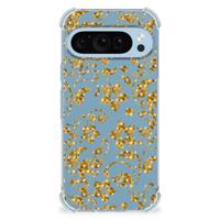 Google Pixel 9 | 9 Pro Case Gouden Bloemen