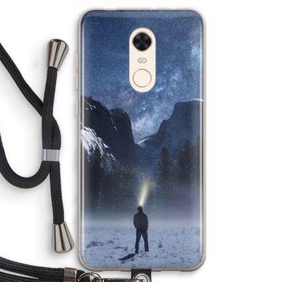 Wanderlust: Xiaomi Redmi 5 Transparant Hoesje met koord